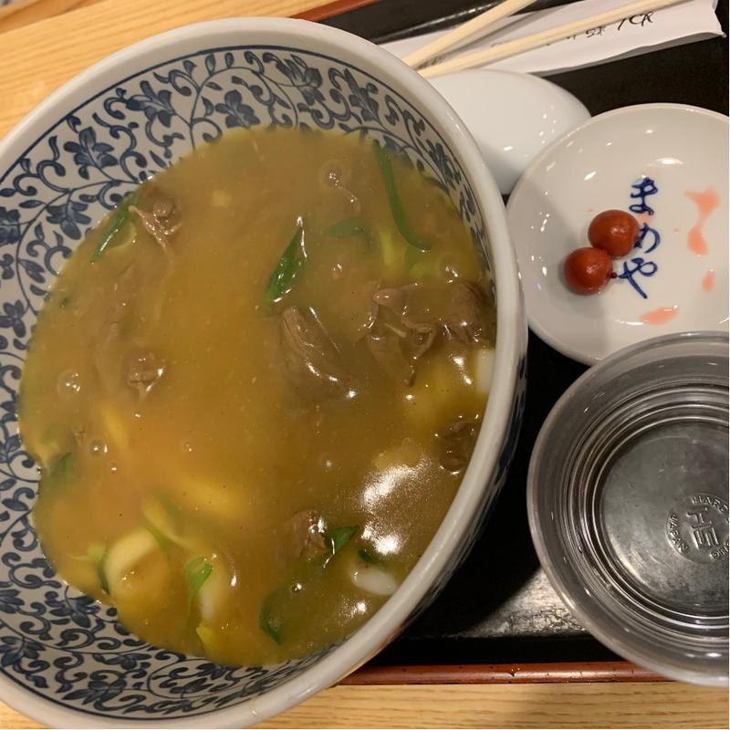 カレーうどん(まめや )