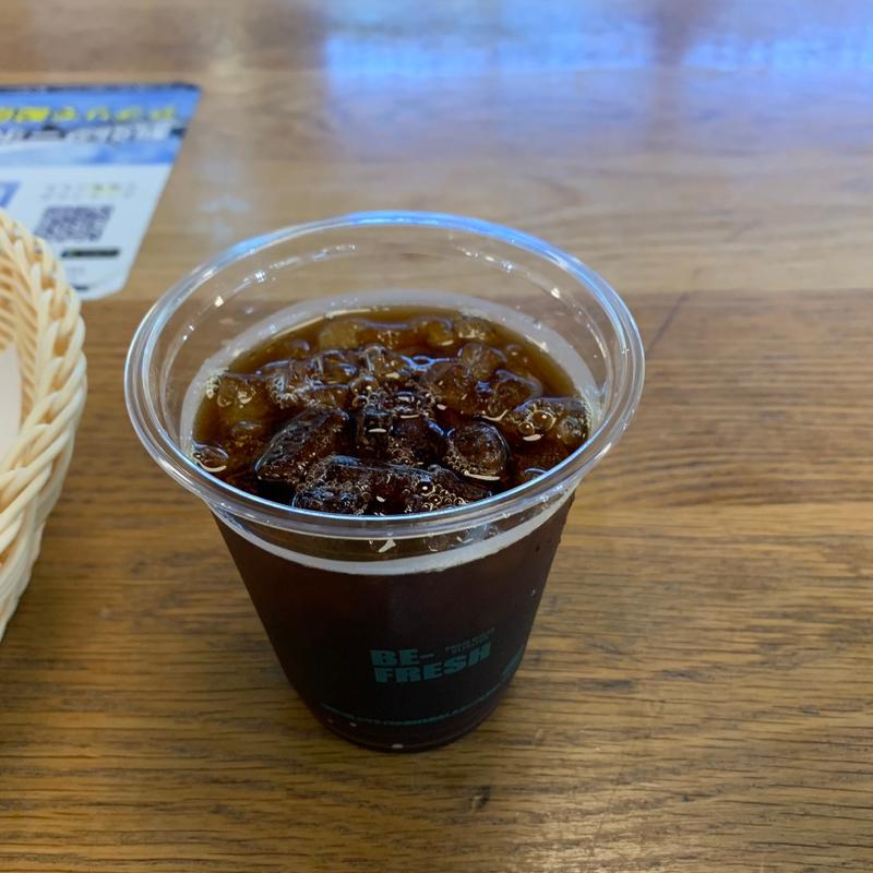アイスコーヒー(フレッシュネスバーガー成田空港第3ターミナル)