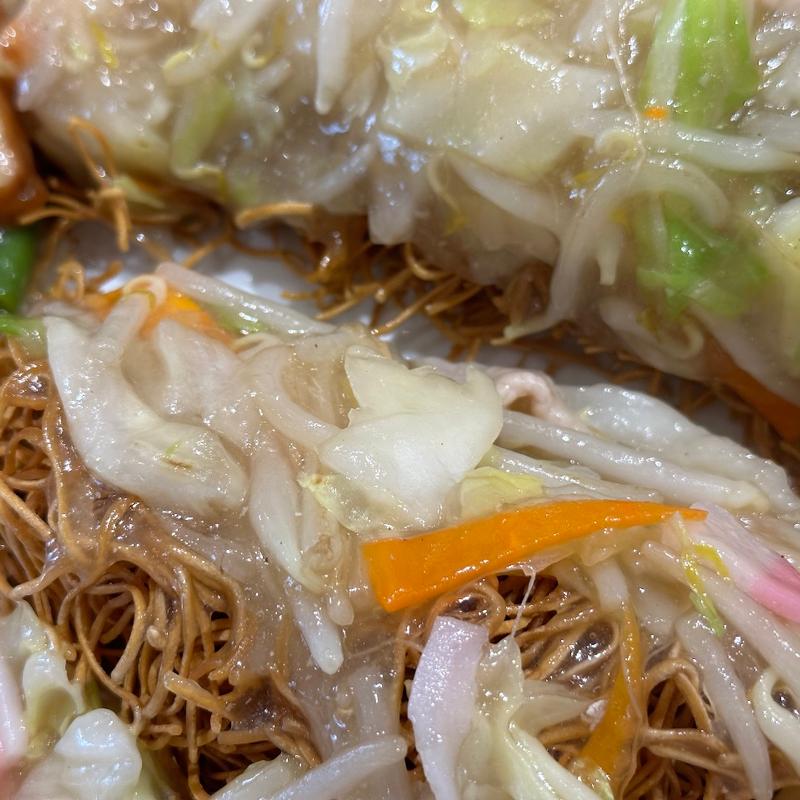 野菜たっぷり皿うどん・レギュラー(リンガーハット アリオ橋本店)