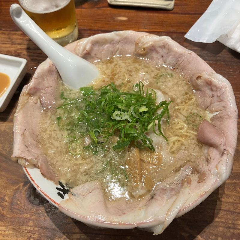 チャーシューメン(元祖熟成細麺　香来 壬生本店 )