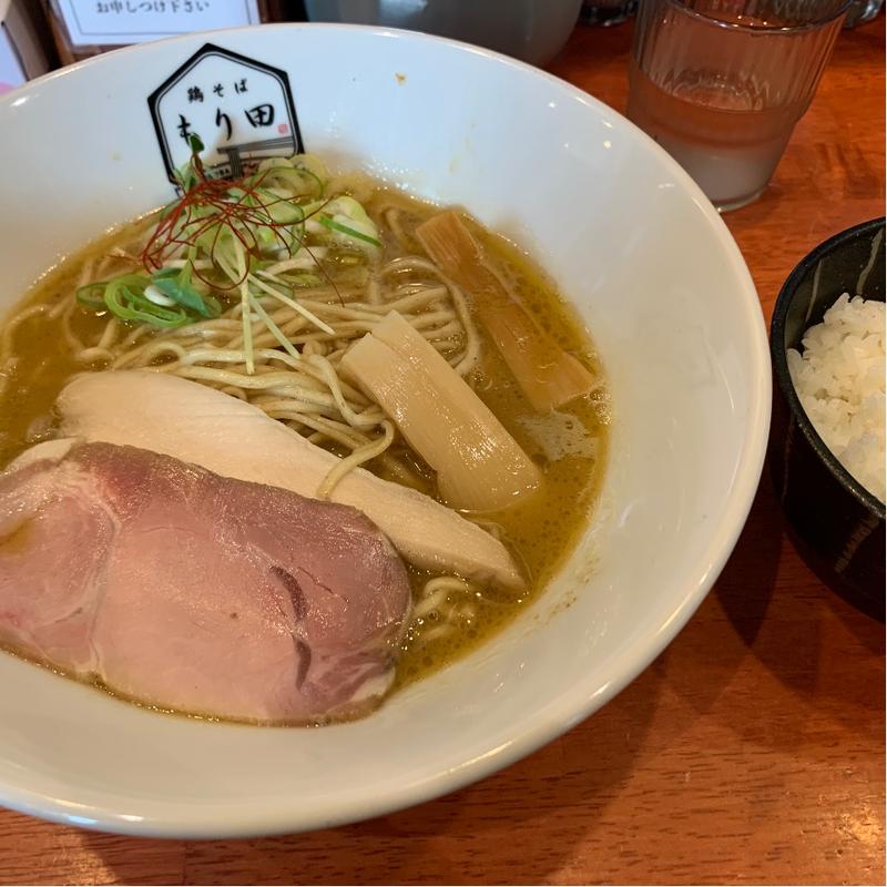 鳥そば(鶏そば もり田)