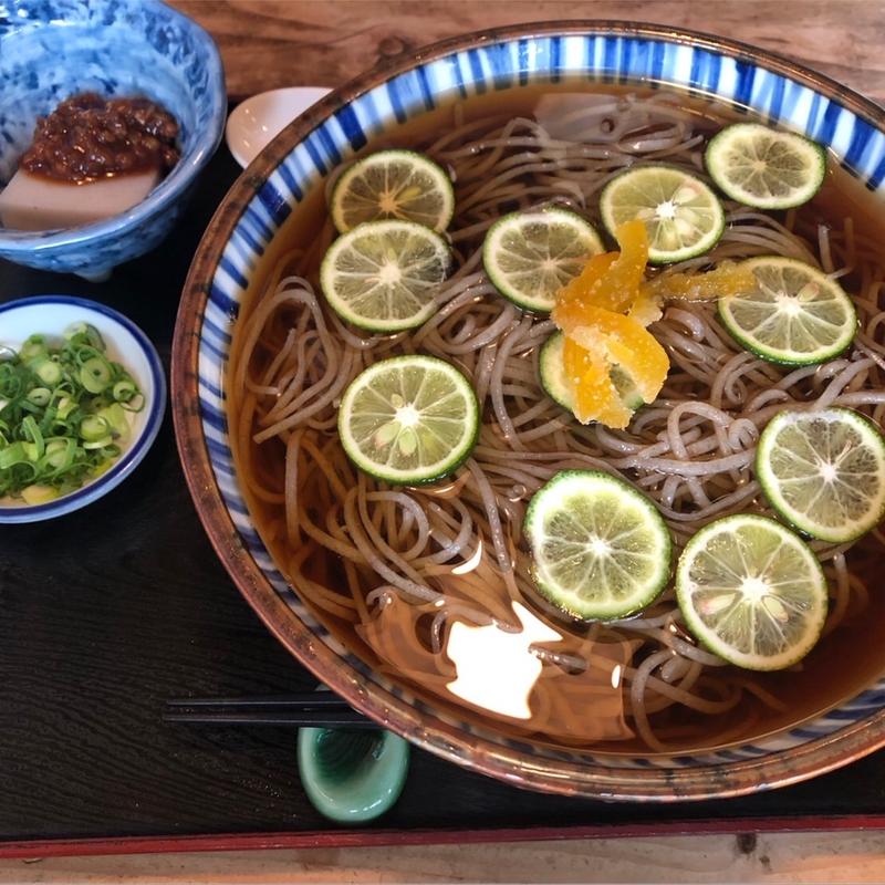 すだち蕎麦大盛(玄子)