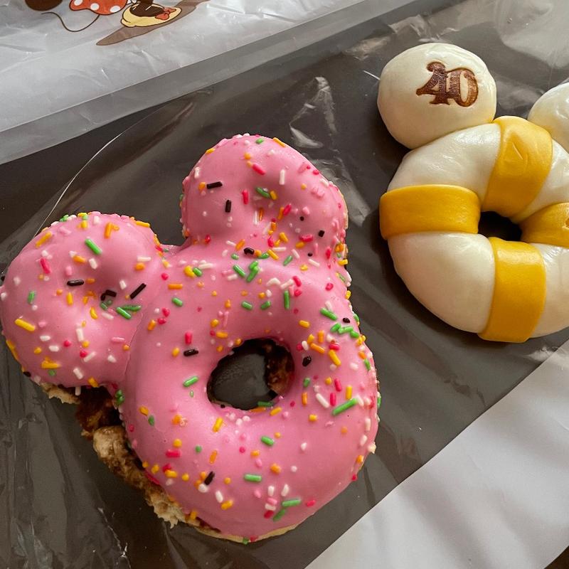 ティラミスドーナツ(アーモンド入り)(マンマ・ビスコッティーズ・ベーカリー)