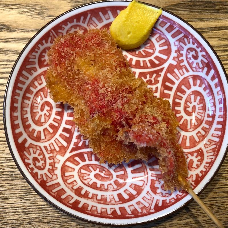 紅生姜串カツ(STAND KIYOSUGU 中目黒店)