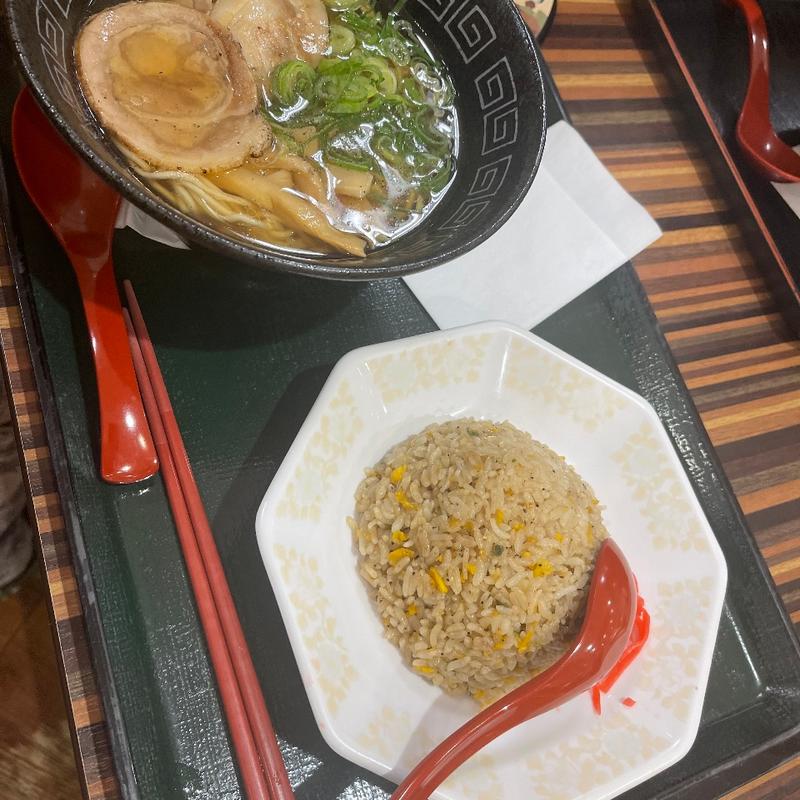 黄金しょうゆミニ炒飯セット(土山サービスエリア（上下線）スナックコーナー )