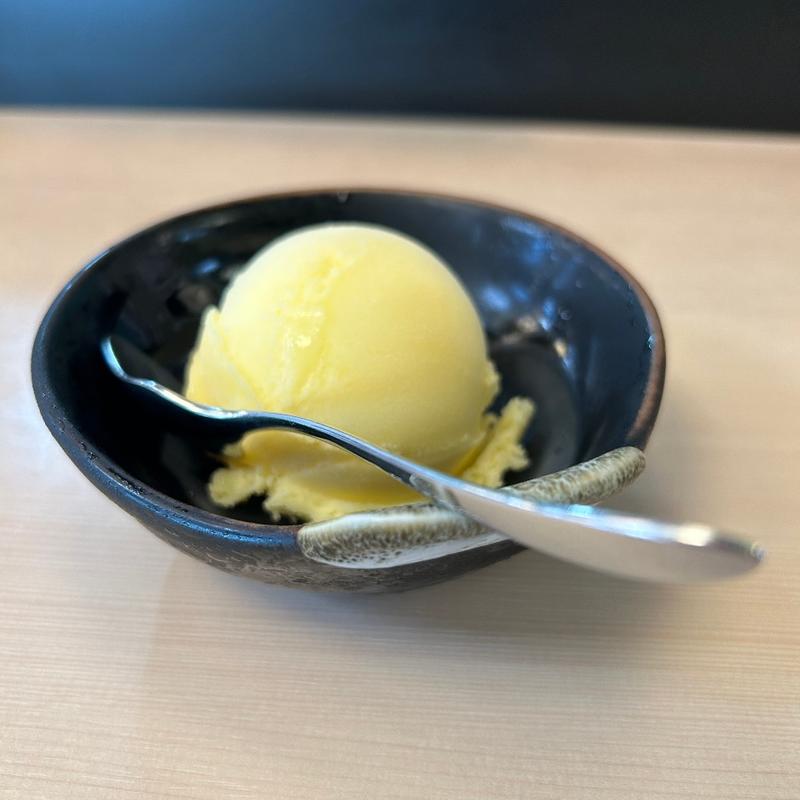 ゆずシャーベット(すしざんまい 川崎店)