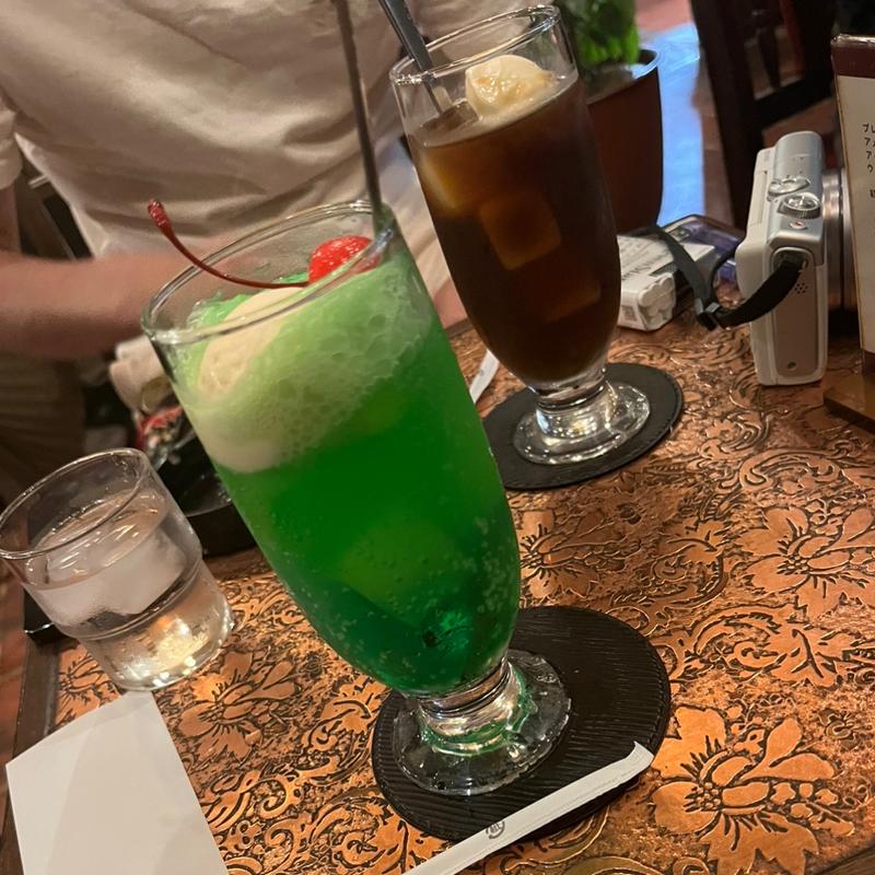 クリームソーダ(珈琲タイムス)