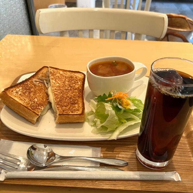 ホットサンドセット(1/f コーヒープレイス （エフブンノイチコーヒープレイス）)