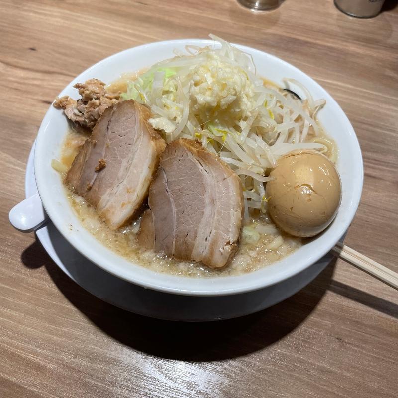 ラーメン　味玉乗せ(麺屋しずる みよし店)