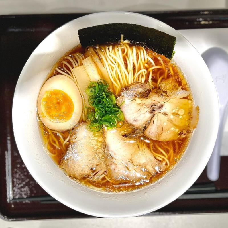 上中華そば(中華そば カドヤ食堂 西宮ガーデンズ店)