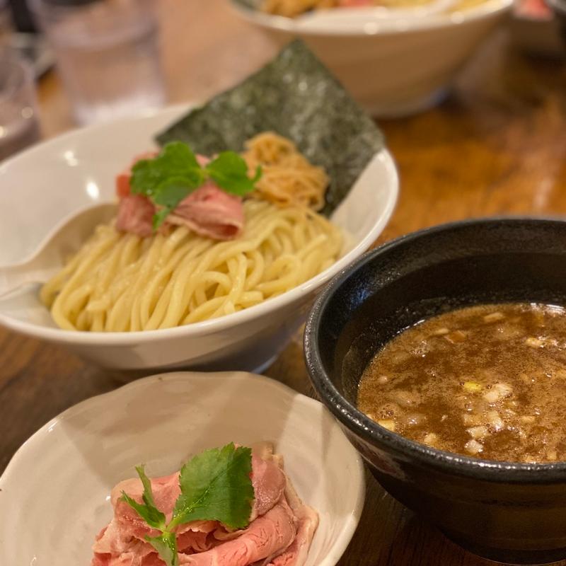 濃厚魚介つけ麺＋チャーシュートッピング(つけめん 桜坂 )