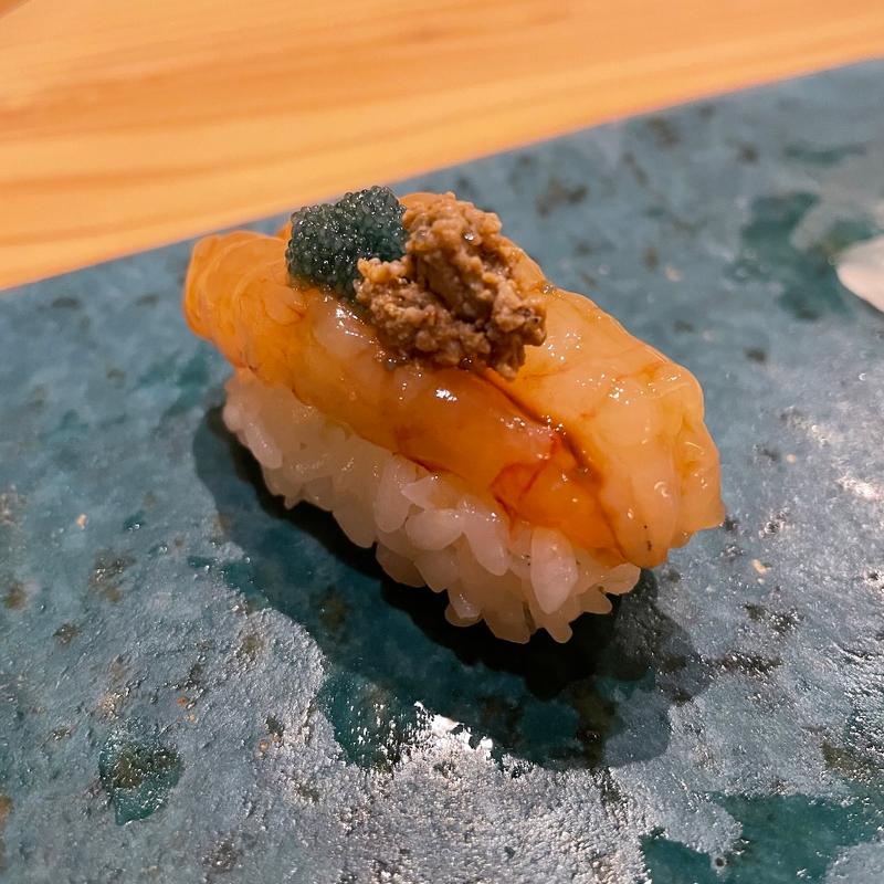 甘海老 卵とミソ(くら竹)