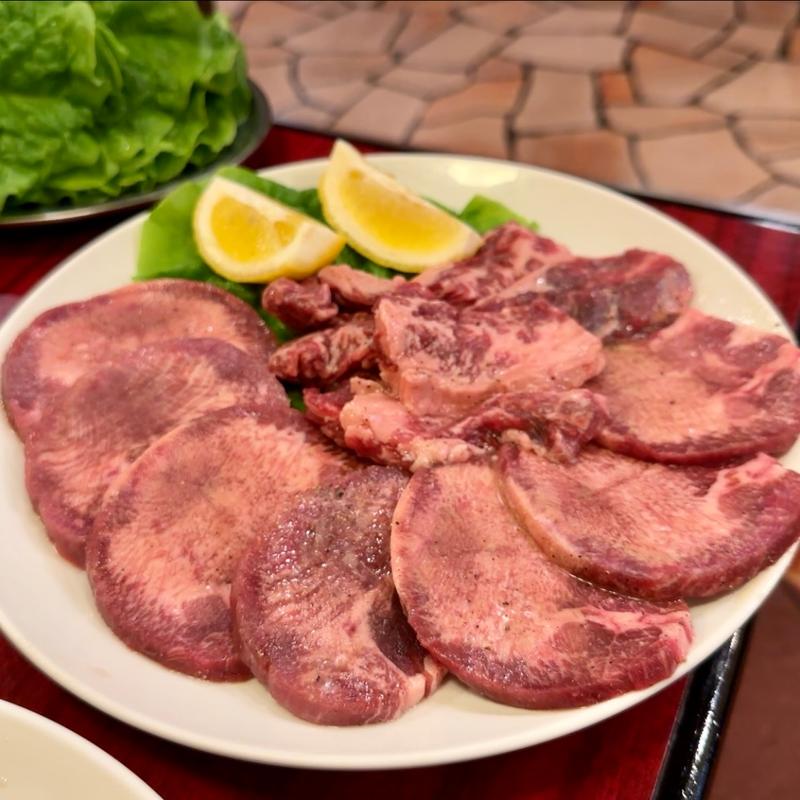 上タン塩＋塩ハラミ(清香苑 )