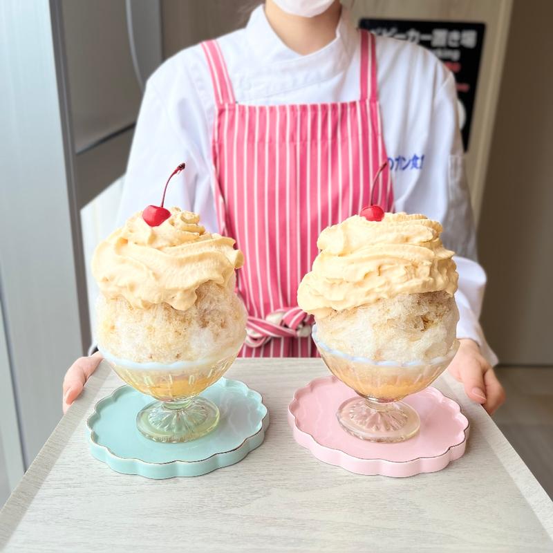 私のプリンかき氷(私のプリン食堂 ららぽーと堺店)