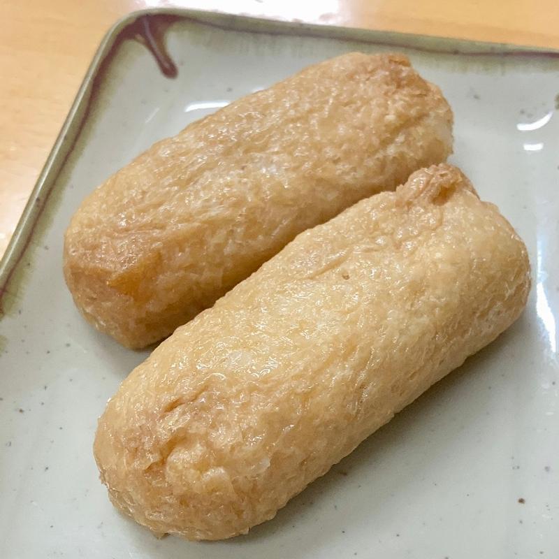 いなり2コ入(はびきのうどん 道の駅しらとりの郷本店)