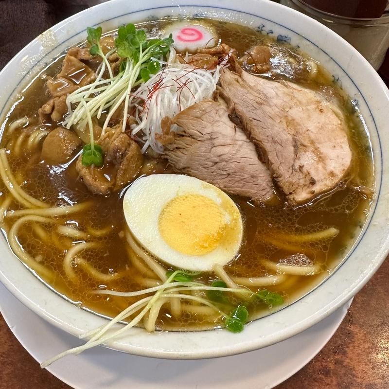 バラ肉カレー中華そば(横浜大勝軒 神奈川新町店 )