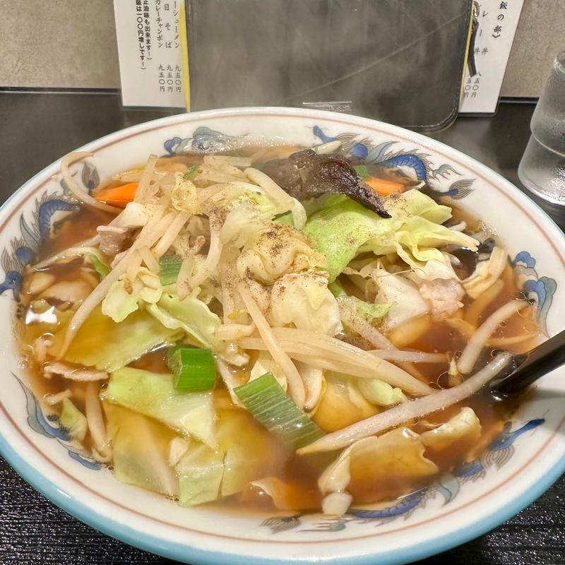 醤油タンメン(更科丸屋)