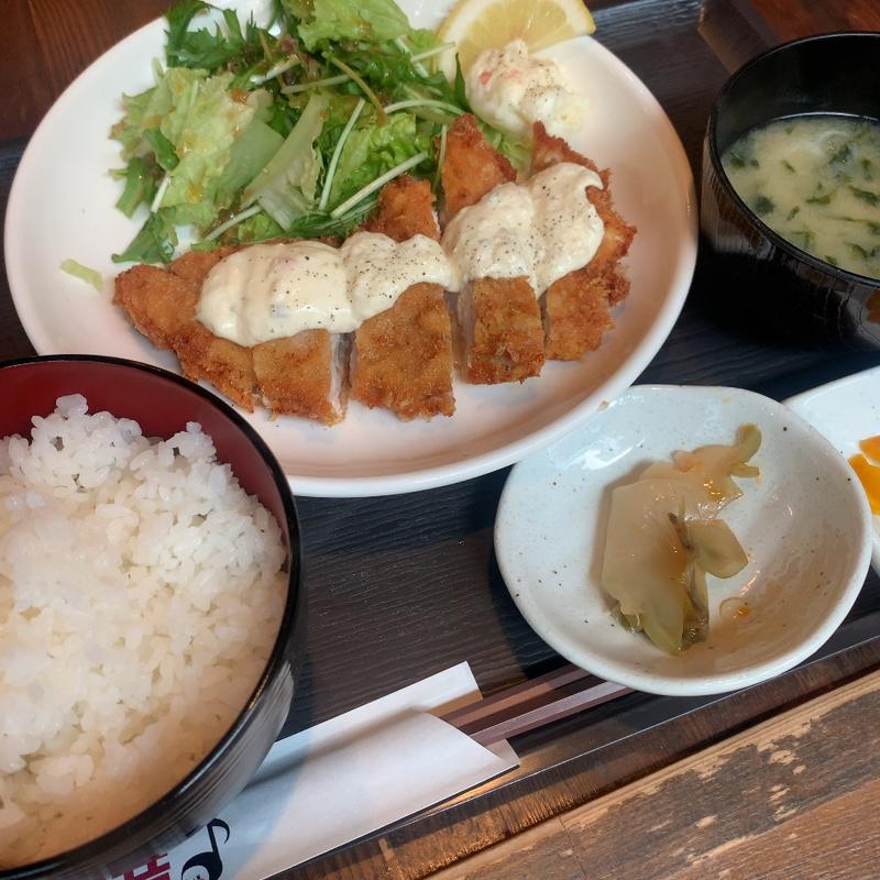 チキンカツタルタル定食(凛音 （りんね）)