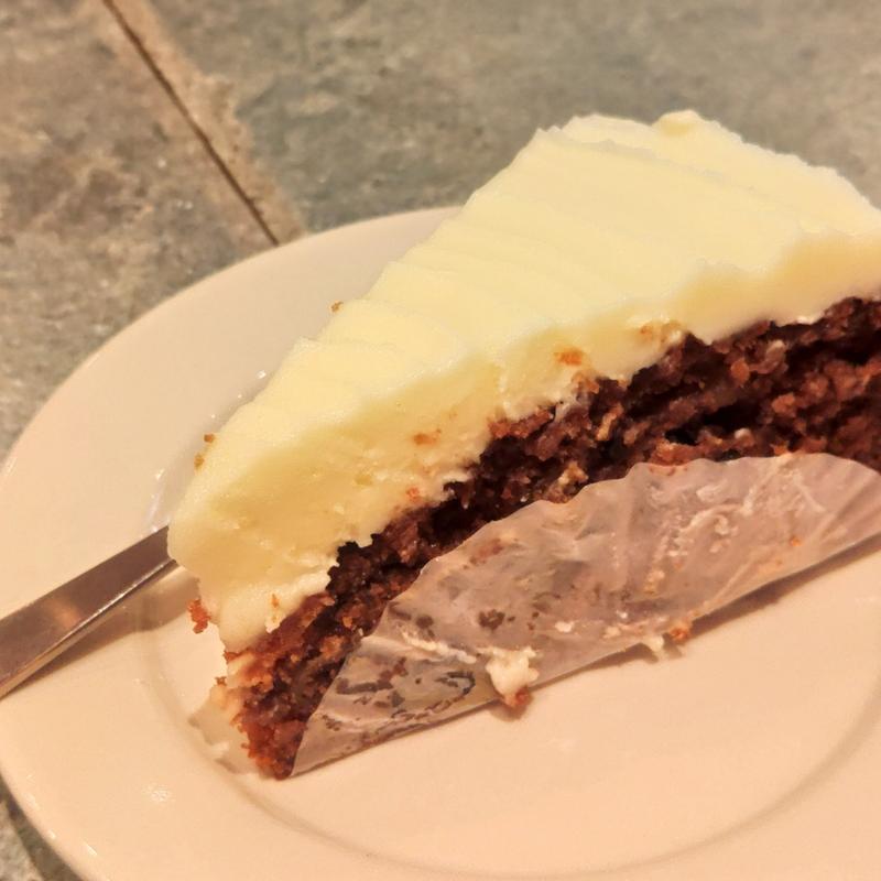 キャロットケーキ(CENTRAL BURGER SHOP)