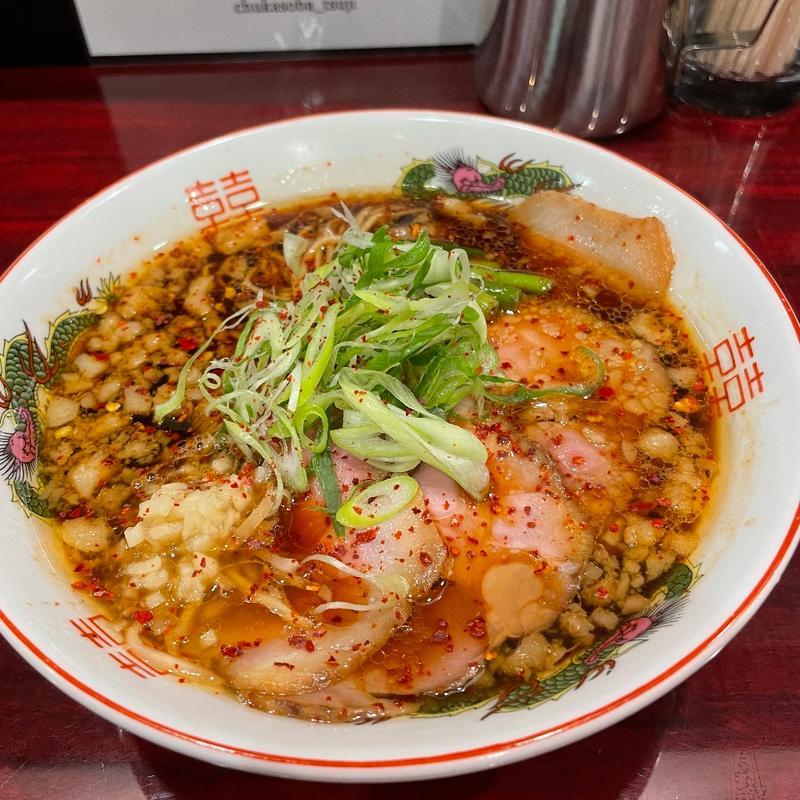 バッチバチ中華そば(中華そば 辻)