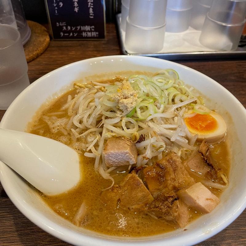 ジンジャー味噌ラーメン(麺屋 雪風 手稲店)