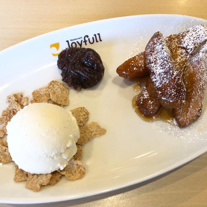 国産大学芋のバニラアイス添え(ジョイフル八潮店)