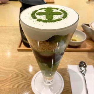 まるとパフェ抹茶(中村藤吉本店 銀座店)