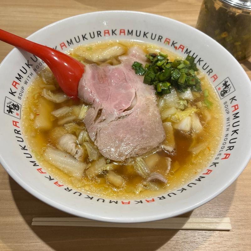 おいしいラーメン(どうとんぼり神座 グランスタ八重北店)