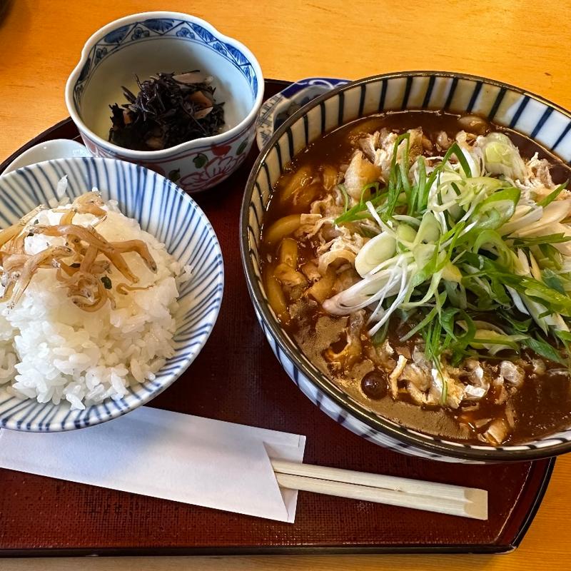 きつねカレーうどん(侘助 乃木坂店)