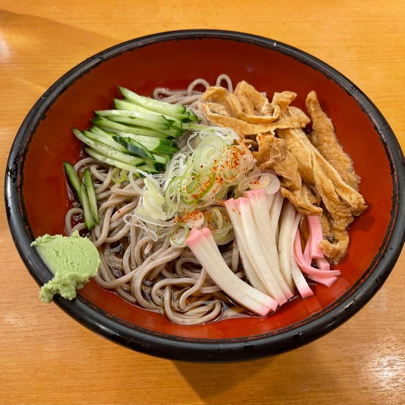 冷やしきつねそば(かのや 新橋店)