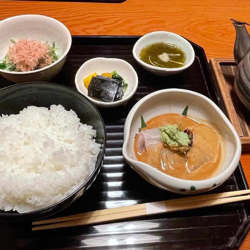 鯛茶漬け　(銀座あさみ)