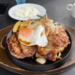 ミックスグリルレギュラー(トッピング目玉焼き)