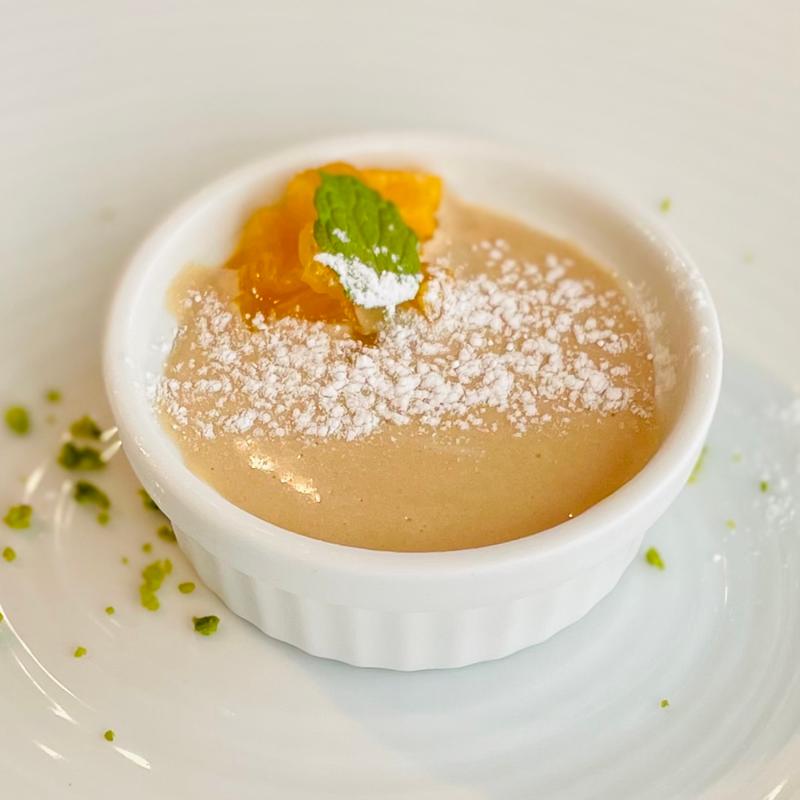 シェフスペシャル　アーモンドのパンナコッタ(天空のイタリアン Casa Valeria 神楽坂)