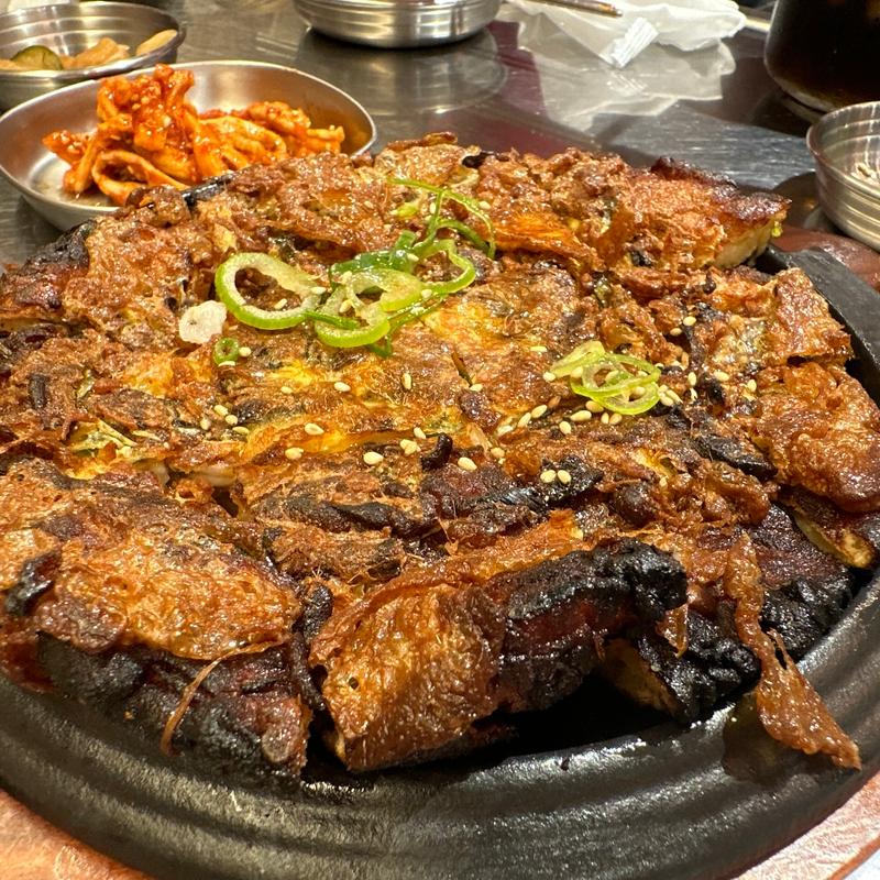 海鮮チヂミ(韓国酒場コッキオ MIOプラザ館店)