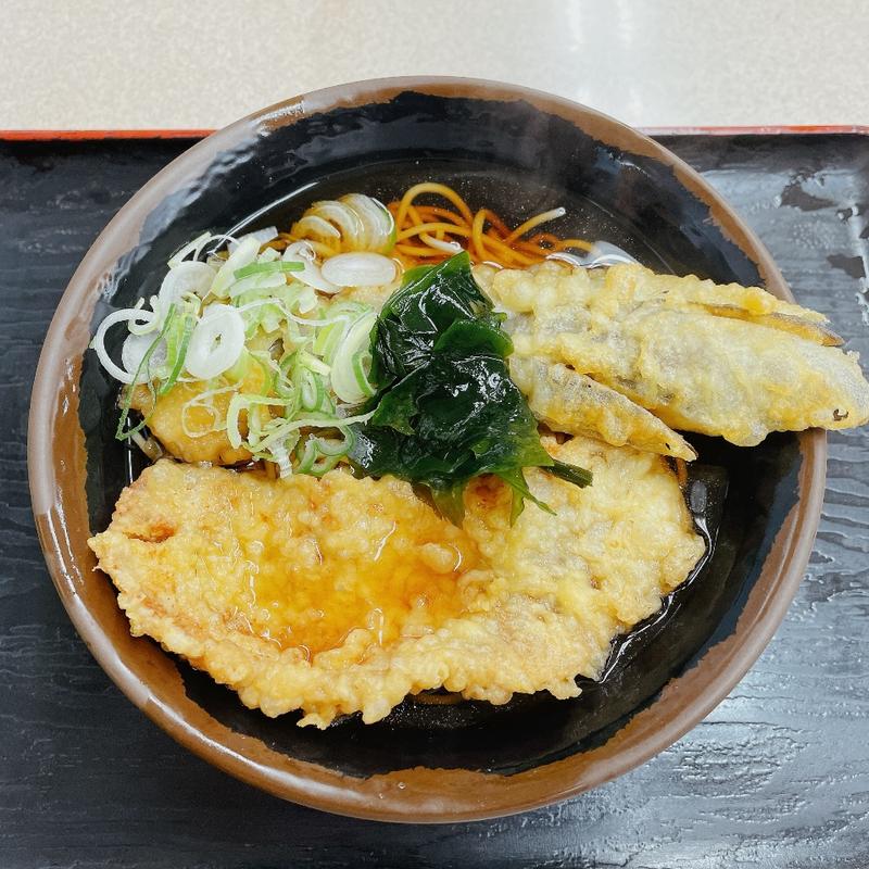 豚天そば(肥後一文字や )