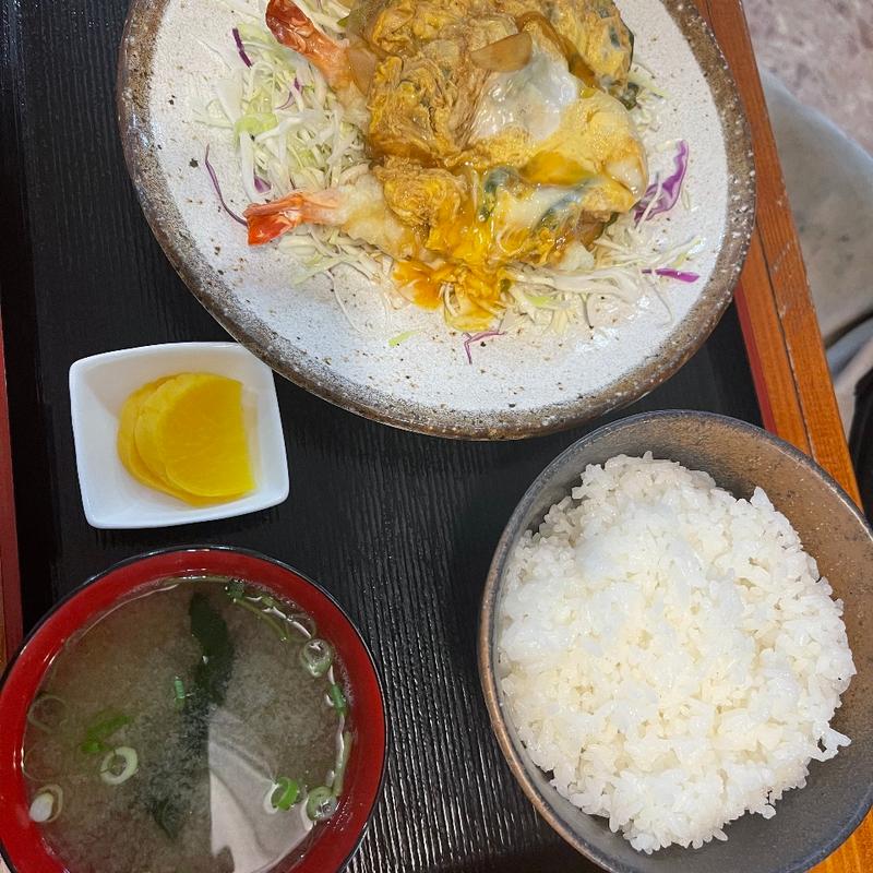 えび玉定食(ありた)