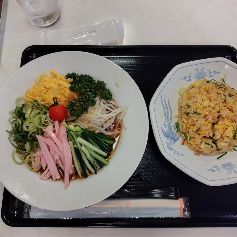 冷麺ミニ焼飯セット(垂水園)