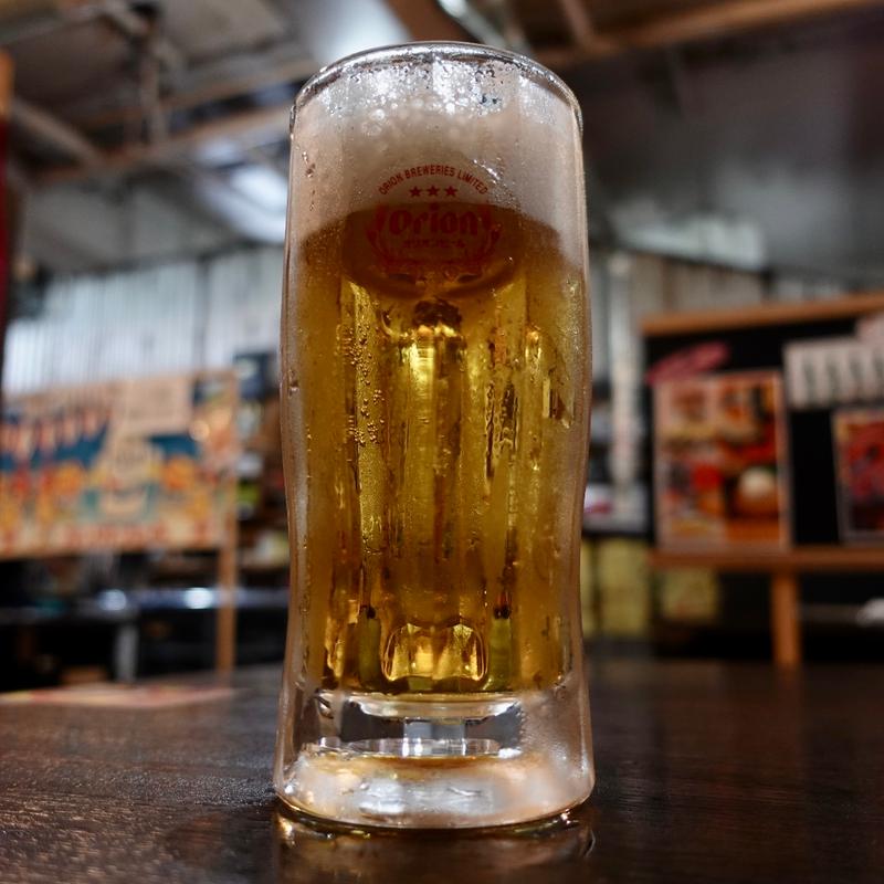 オリオン生ビール(焼肉 牛正 石垣牛)