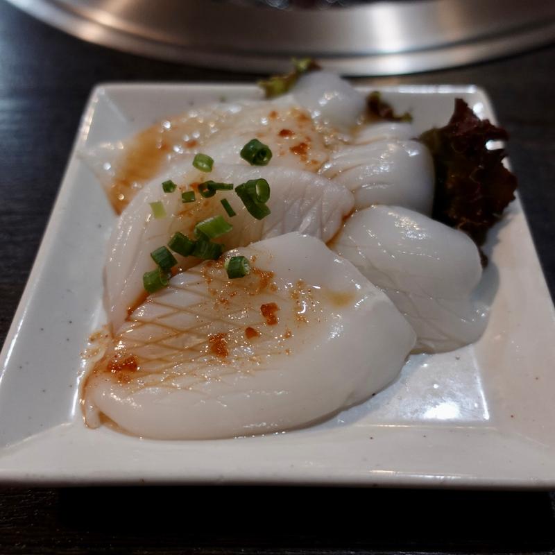 焼きイカ(焼肉 牛正 石垣牛)