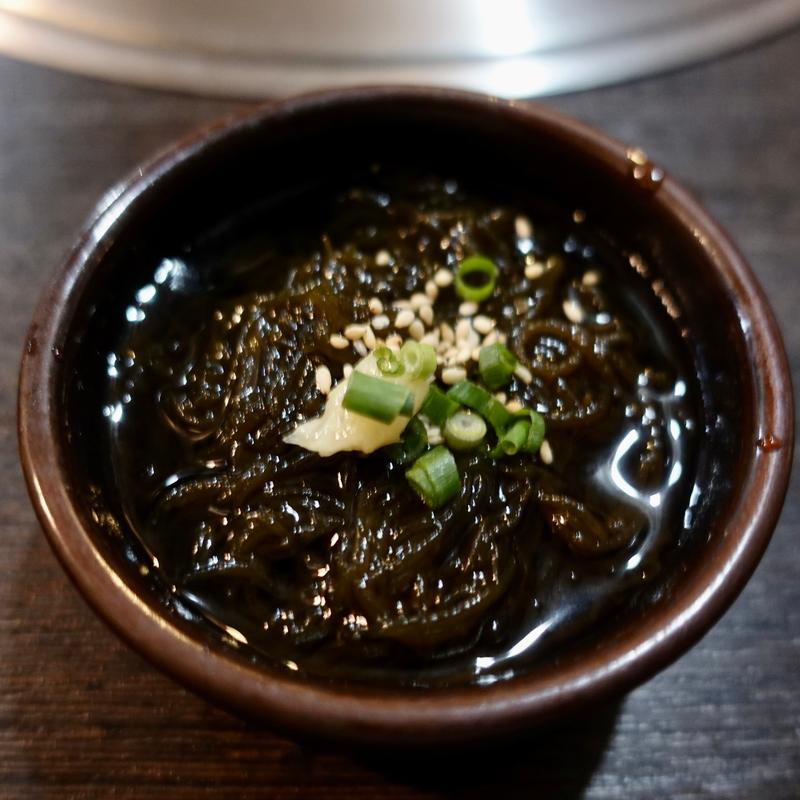 モズク酢(焼肉 牛正 石垣牛)