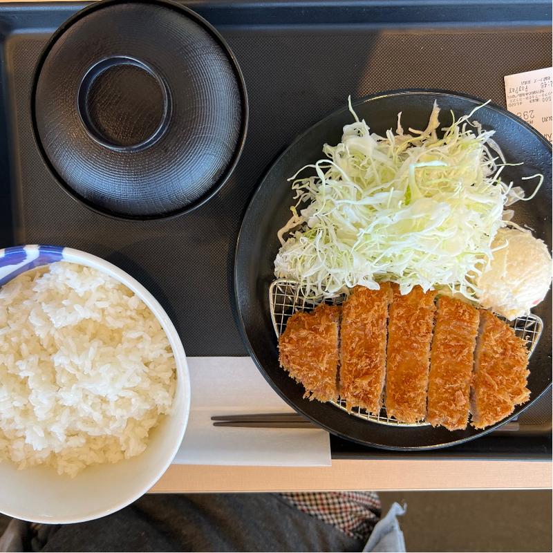 クーポンロースかつポテサラ定食特盛(松屋 長岡店（松のや併設）)