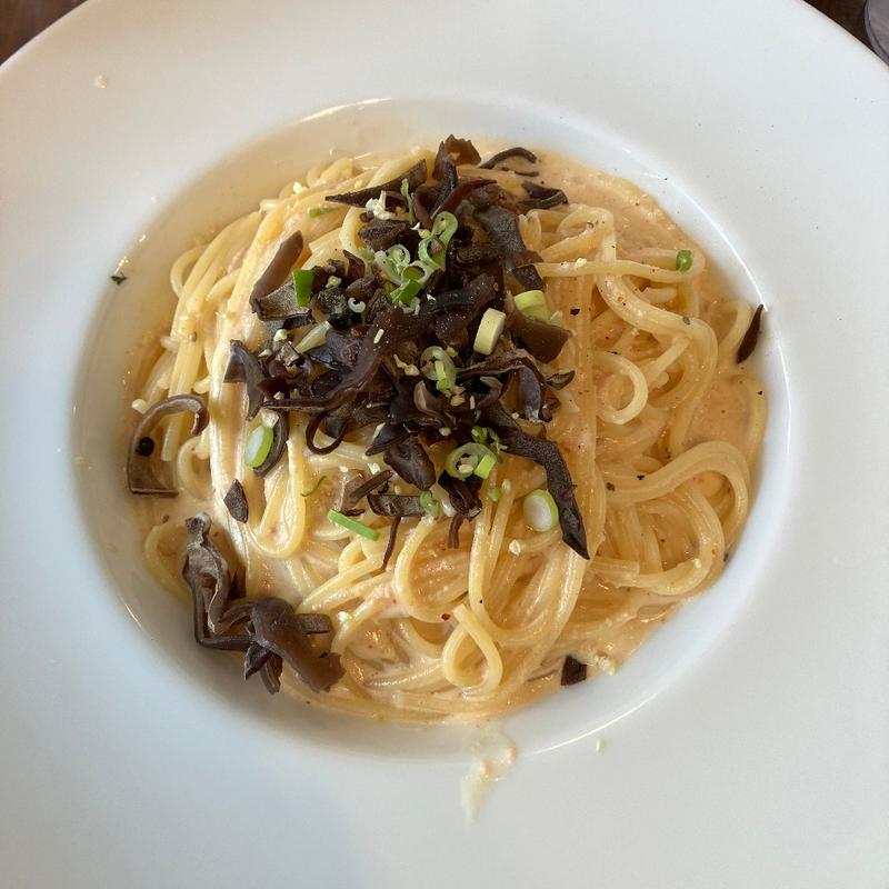 辛子明太子クリームパスタ（大盛り）(Pizza K 新御茶ノ水店)