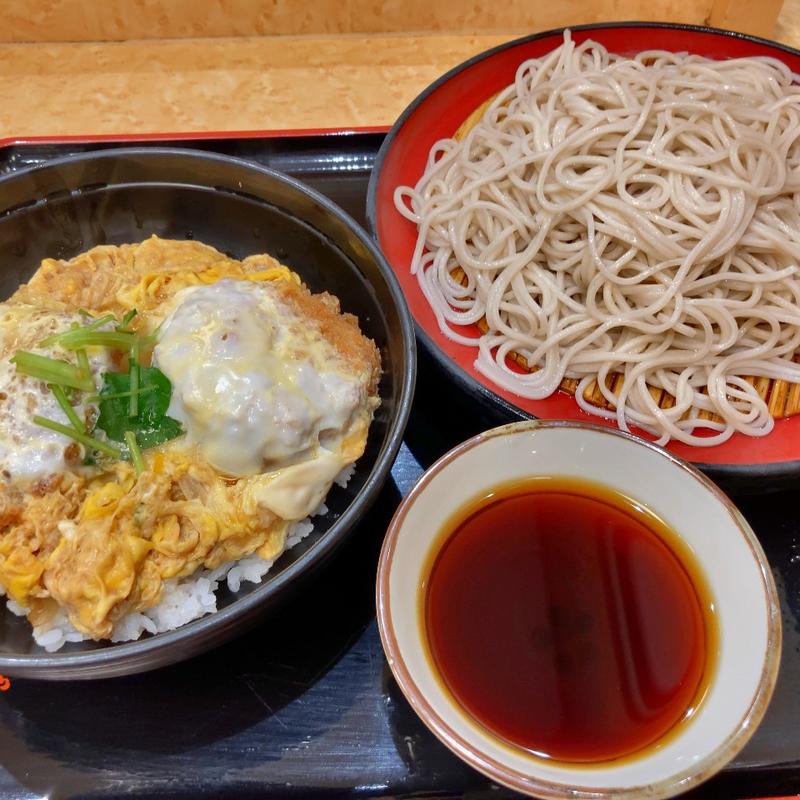カツ丼セット(小諸そば 日本橋店)
