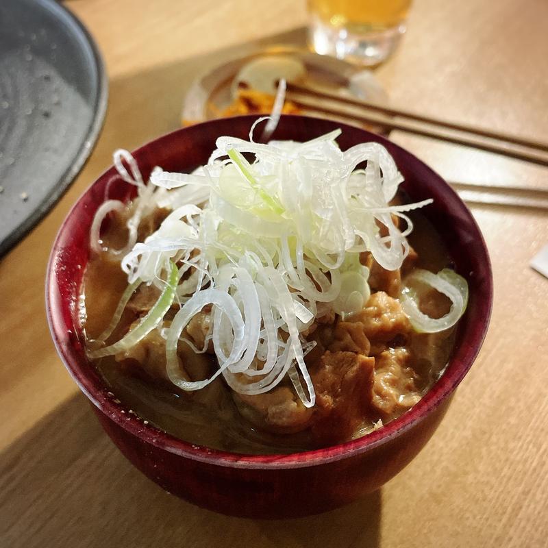 名物もつ煮込み(代官山のんき)