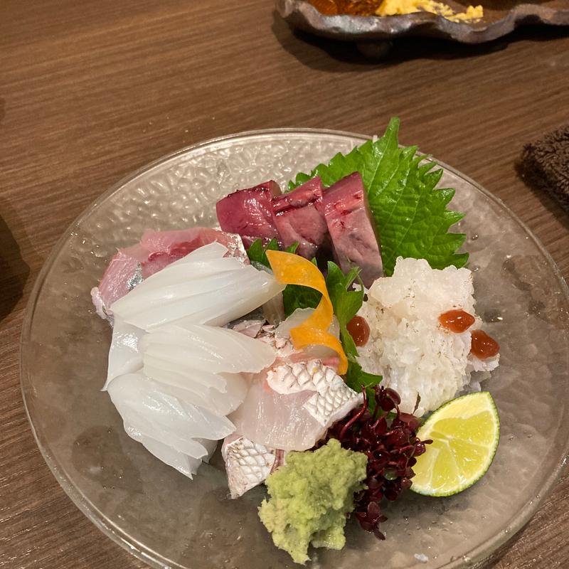 刺身盛り合わせ(つむぎ)