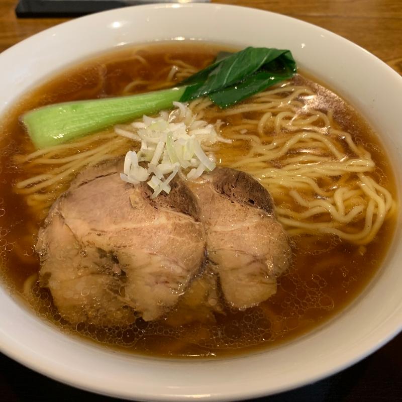 無化調醬油ラーメン(しのわ 今泉)