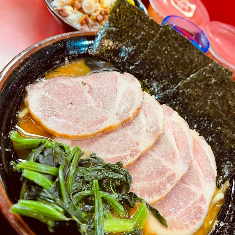 ラーメン　ほうれん草　のり(とらきち家 )