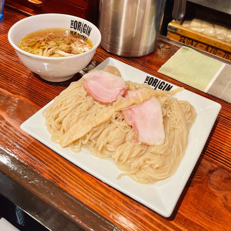 醤油つけ麺(らあめん 元)