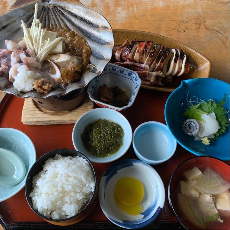 いか御膳(さんずろ家 （さんずろや）)