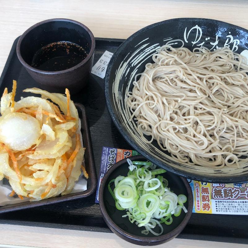 もりそば(ゆで太郎 大和深見東店)